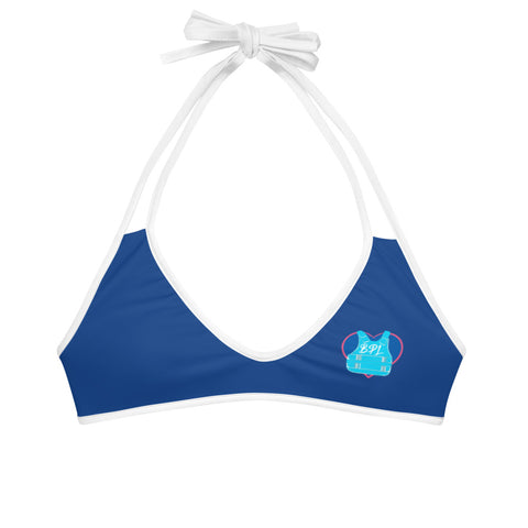 BPL-TriMe (Aqua) Royal Blue Bikini Top