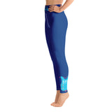 BPL-TriMe (Aqua) Royal Blue Yoga Leggings