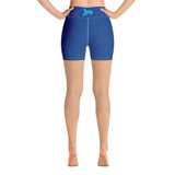 BPL-TriMe (Aqua) Royal Blue Yoga Shorts