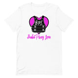 Bullet Proof Love Short-Sleeve (Pink Logo) T-Shirt