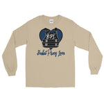 Bullet Proof Love Long Sleeve (Navy Logo) T-Shirt