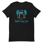 Bullet Proof Love Short-Sleeve (Hornets Blue Logo) T-Shirt