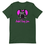 Bullet Proof Love Short-Sleeve (Pink Logo) T-Shirt