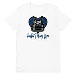 Bullet Proof Love Short-Sleeve (Navy Logo) T-Shirt