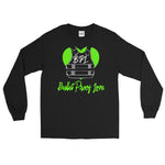 Bullet Proof Love Long Sleeve (Lime Green Logo) Shirt