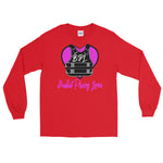 Bullet Proof Love Long Sleeve (Pink Logo) T-Shirt