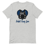 Bullet Proof Love Short-Sleeve (Navy Logo) T-Shirt