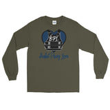 Bullet Proof Love Long Sleeve (Navy Logo) T-Shirt