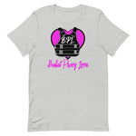 Bullet Proof Love Short-Sleeve (Pink Logo) T-Shirt