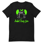 Bullet Proof Love Short-Sleeve (Lime Green Logo) T-Shirt