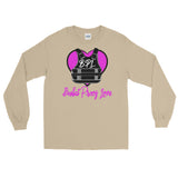 Bullet Proof Love Long Sleeve (Pink Logo) T-Shirt