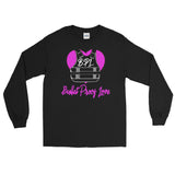 Bullet Proof Love Long Sleeve (Pink Logo) T-Shirt