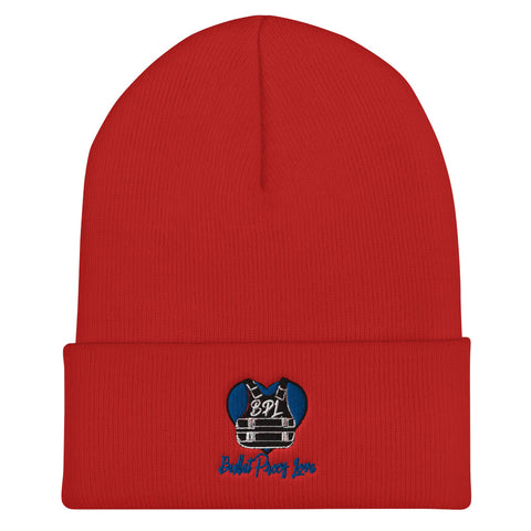 Bullet Proof Love (Royal Logo) Embroidered Beanie