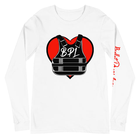 Bullet Proof Love Long Sleeve Shirt (Left Arm)