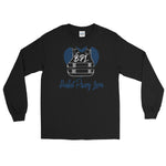 Bullet Proof Love Long Sleeve (Navy Logo) T-Shirt