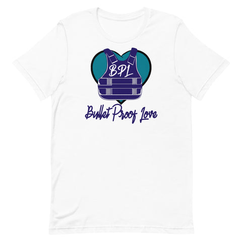 Bullet Proof Love Short-Sleeve (Hornets Colors) T-Shirt