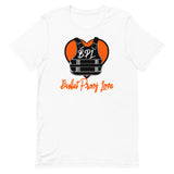 Bullet Proof Love Short-Sleeve (Orange Logo) T-Shirt