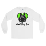 Bullet Proof Love Long Sleeve (Lime Green Logo w/ Blk Text) Shirt