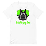 Bullet Proof Love Short-Sleeve (Lime Green Logo) T-Shirt