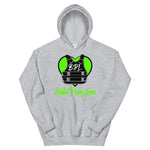 Bullet Proof Love (Lime Green Logo) Hoodie