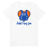 Bullet Proof Love Short-Sleeve (Knicks Colors) T-Shirt