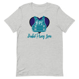 Bullet Proof Love Short-Sleeve (Hornets Colors Inverse) T-Shirt