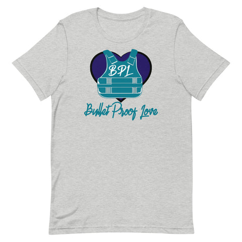 Bullet Proof Love Short-Sleeve (Hornets Colors Inverse) T-Shirt